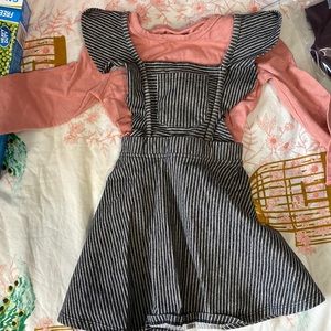 Art Class Jumper with Long Sleeve Top - 3T